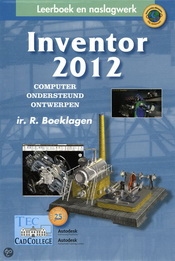 Inventor 2012 Lesboek TEC CadCollege