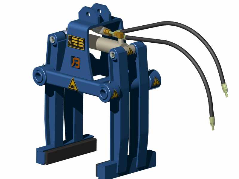 Bakker Hydraulic - trotoirbandenklem