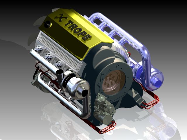 Stirling Engine: motor op perslucht