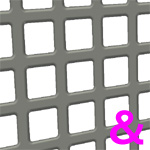 Punched Squares Texture
