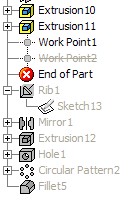 Inventor Tip: Verwijder features na End of Part