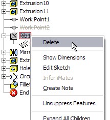 Inventor Tip: Verwijder features na End of Part