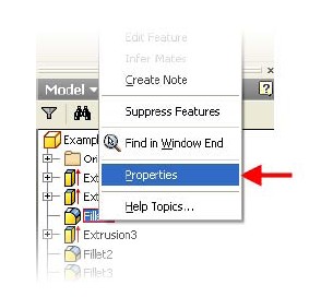 Parameters gebruiken om features te onderdrukken 