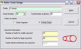 roller chain design